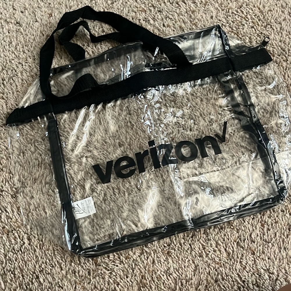 Verizon Clear Bag